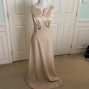Lovely beige formal gown